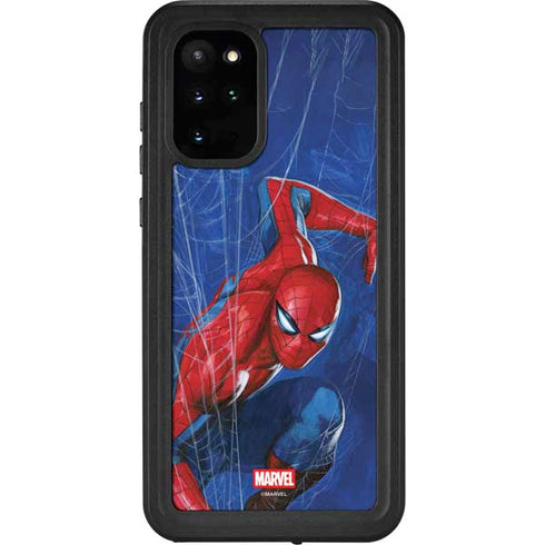 Marvel Spiderman World of Webs Galaxy S20 Plus Waterproof Case