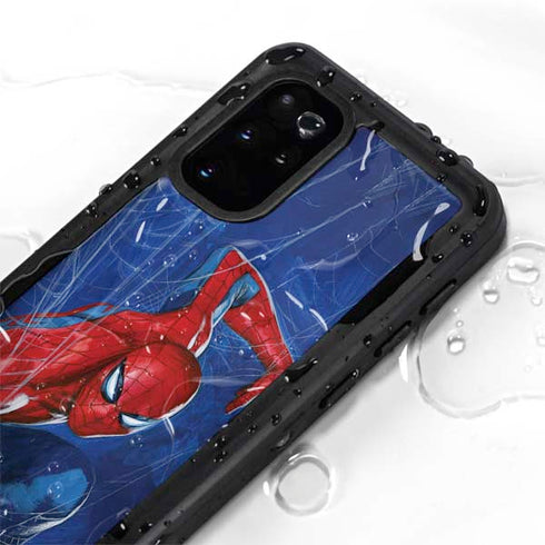 Marvel Spiderman World of Webs Galaxy S20 Plus Waterproof Case