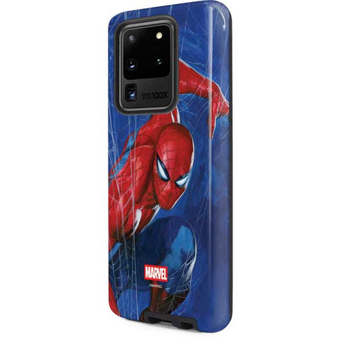 Marvel Spiderman World of Webs Galaxy S20 Ultra 5G Pro Case