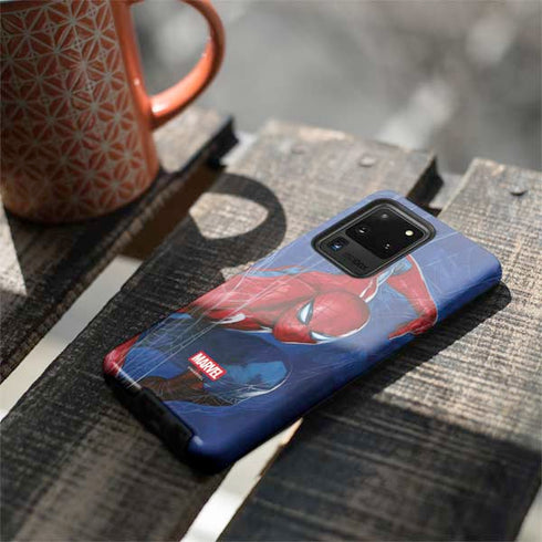 Marvel Spiderman World of Webs Galaxy S20 Ultra 5G Pro Case