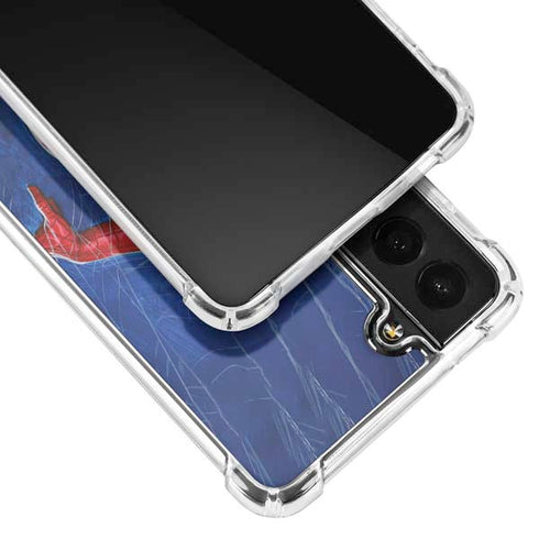 Marvel Spiderman World of Webs Galaxy S21 5G Clear Case