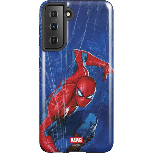 Marvel Spiderman World of Webs Galaxy S21 5G Pro Case