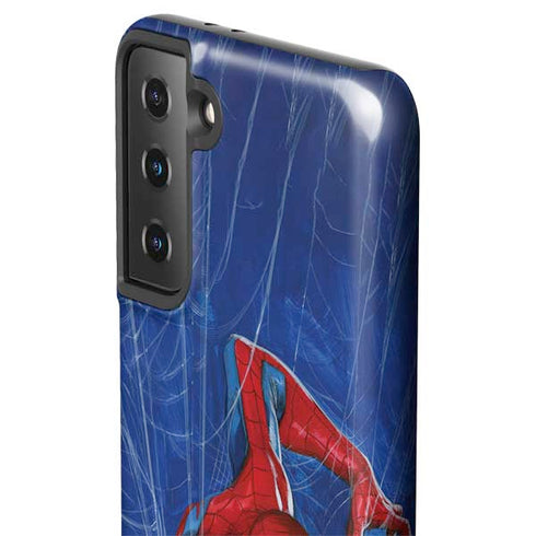 Marvel Spiderman World of Webs Galaxy S21 FE Pro Case