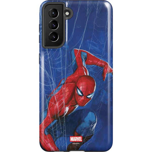 Marvel Spiderman World of Webs Galaxy S21 Plus 5G Pro Case
