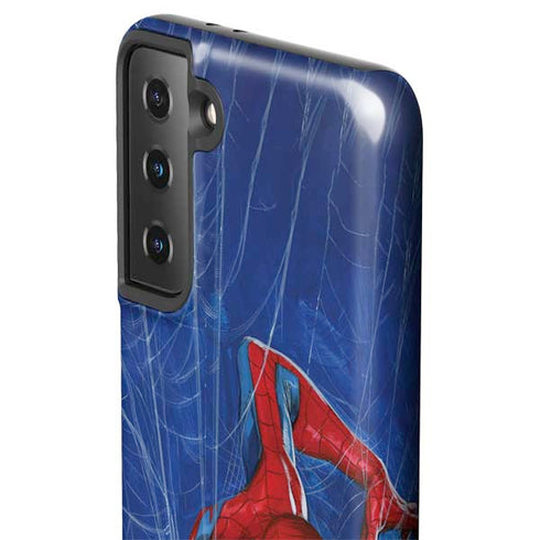 Marvel Spiderman World of Webs Galaxy S21 Plus 5G Pro Case