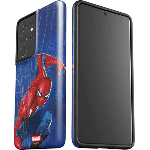 Marvel Spiderman World of Webs Galaxy S21 Ultra 5G Pro Case