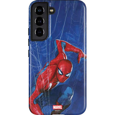 Marvel Spiderman World of Webs Galaxy S22 Pro Case