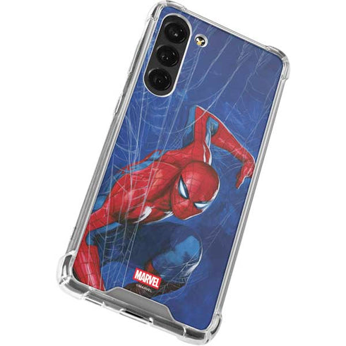 Marvel Spiderman World of Webs Galaxy S23 FE Clear Case