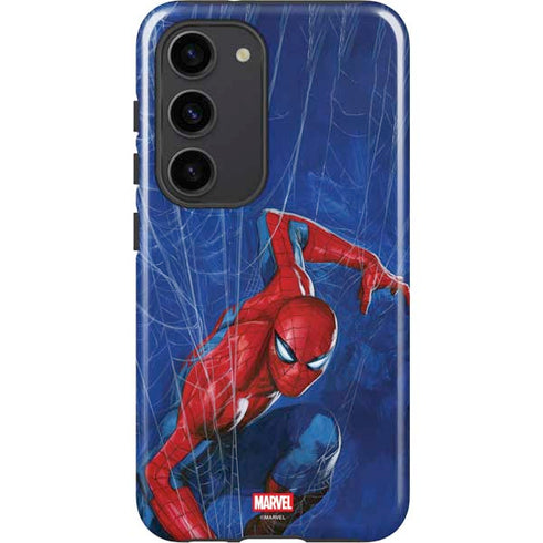 Marvel Spiderman World of Webs Galaxy S23 Pro Case