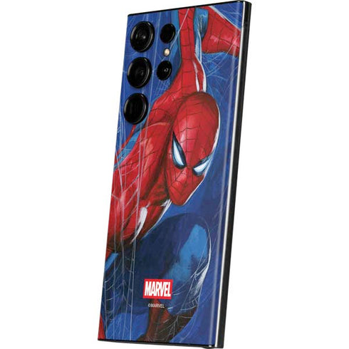 Marvel Spiderman World of Webs Galaxy S23 Ultra Skin