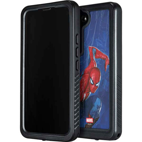 Marvel Spiderman World of Webs Galaxy S24 Plus Waterproof Case