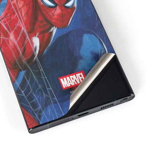 Marvel Spiderman World of Webs Galaxy S24 Ultra Skin