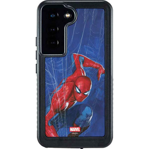 Marvel Spiderman World of Webs Galaxy S24 Waterproof Case