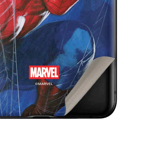 Marvel Spiderman World of Webs Galaxy Z Flip Skin