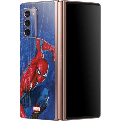 Marvel Spiderman World of Webs Galaxy Z Fold2 5G Skin