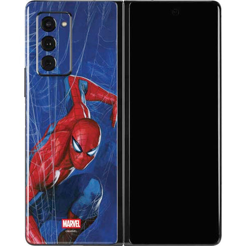 Marvel Spiderman World of Webs Galaxy Z Fold2 5G Skin