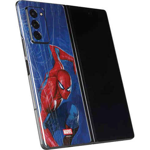 Marvel Spiderman World of Webs Galaxy Z Fold2 5G Skin