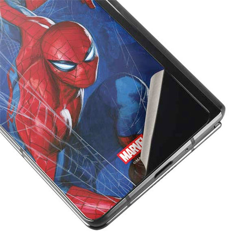 Marvel Spiderman World of Webs Galaxy Z Fold2 5G Skin