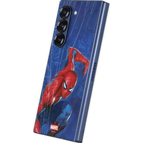 Marvel Spiderman World of Webs Galaxy Z Fold6 Skin
