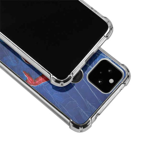 Marvel Spiderman World of Webs Google Pixel 5a 5G Clear Case