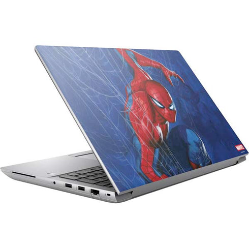 Marvel Spiderman World of Webs HP ZBook Fury 16 G10 Skin