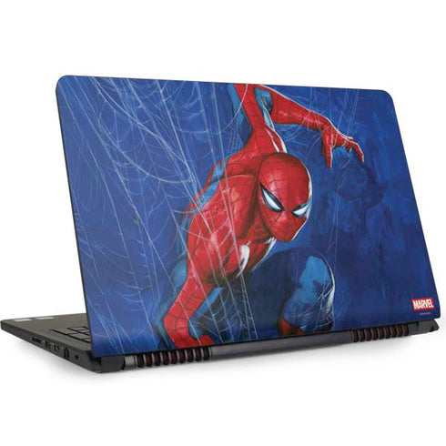 Marvel Spiderman World of Webs Dell Inspiron Skin