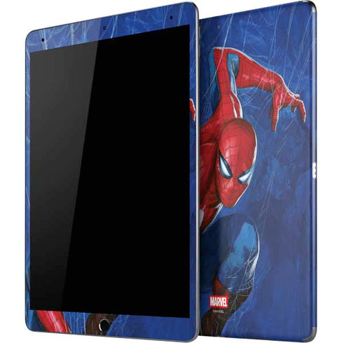 Marvel Spiderman World of Webs iPad Skins