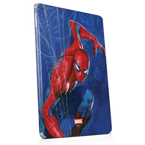 Marvel Spiderman World of Webs Apple iPad Skin
