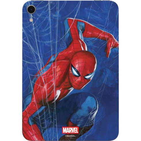 Marvel Spiderman World of Webs Apple iPad Mini Skin