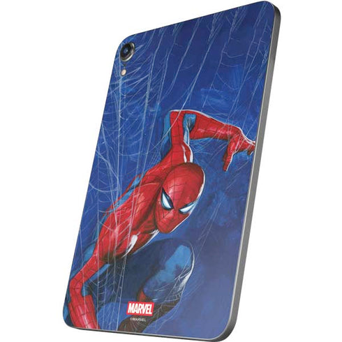 Marvel Spiderman World of Webs Apple iPad Mini Skin
