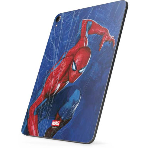 Marvel Spiderman World of Webs Apple iPad Pro Skin