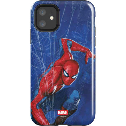 Marvel Spiderman World of Webs iPhone 11 Impact Case