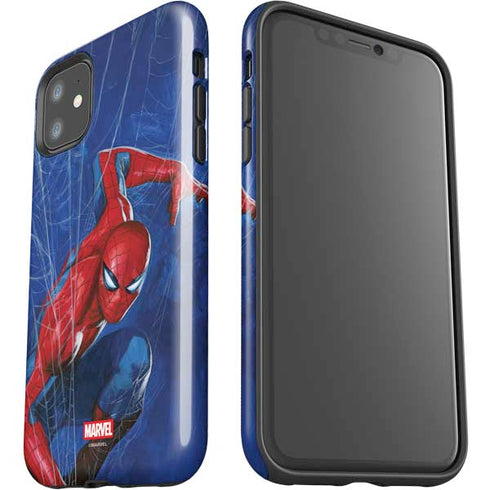 Marvel Spiderman World of Webs iPhone 11 Impact Case
