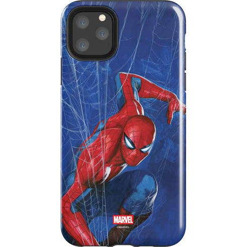 Marvel Spiderman World of Webs iPhone 11 Pro Max Impact Case