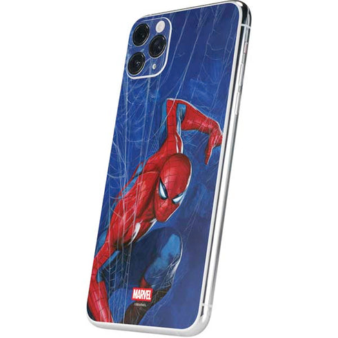 Marvel Spiderman World of Webs iPhone 11 Pro Max Skin