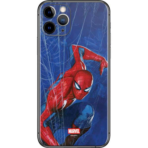Marvel Spiderman World of Webs iPhone 11 Pro Skin
