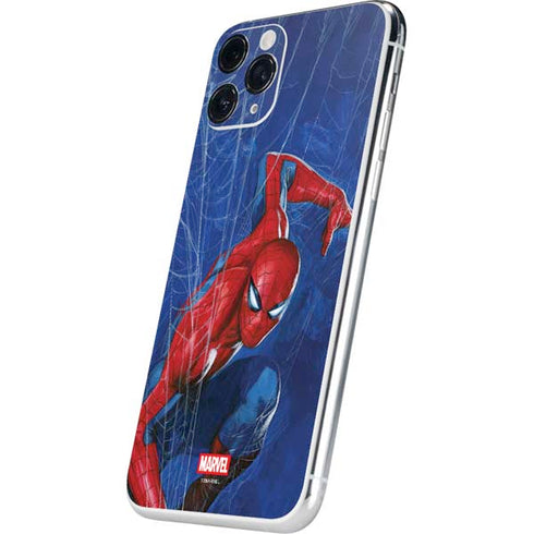 Marvel Spiderman World of Webs iPhone 11 Pro Skin