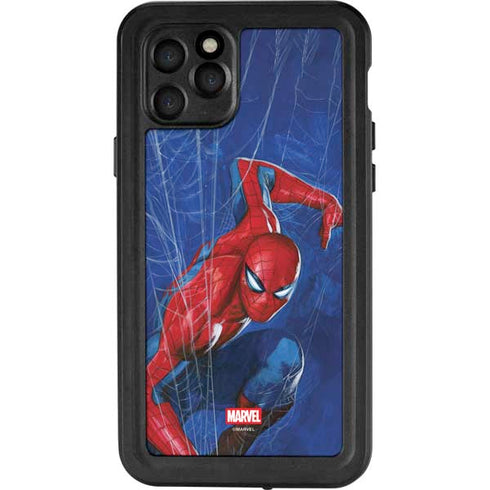 Marvel Spiderman World of Webs iPhone 11 Pro Waterproof Case