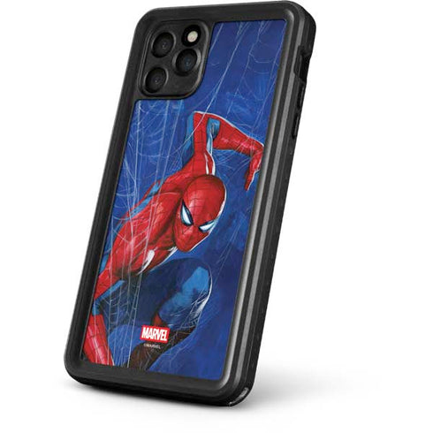 Marvel Spiderman World of Webs iPhone 11 Pro Waterproof Case