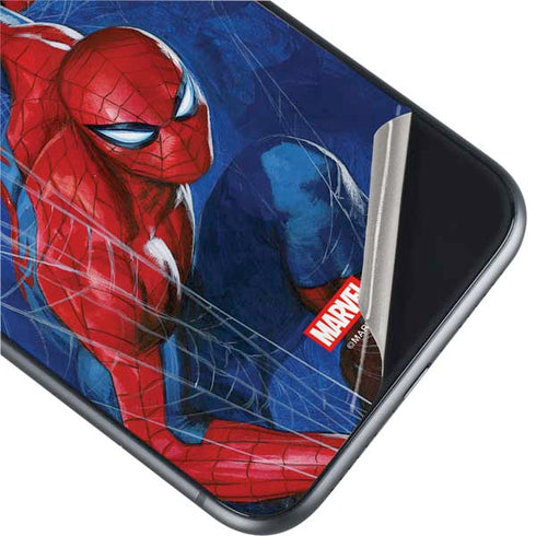 Marvel Spiderman World of Webs iPhone 11 Skin