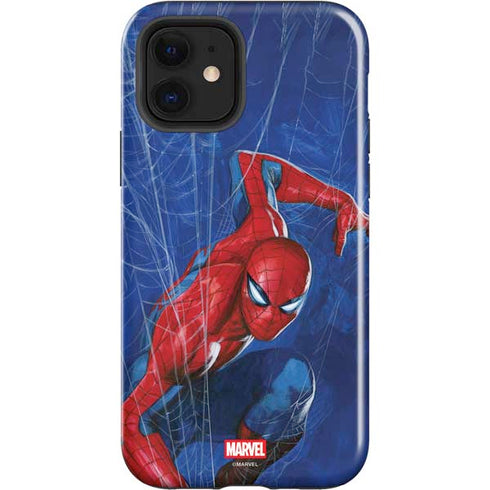 Marvel Spiderman World of Webs iPhone 12 Impact Case