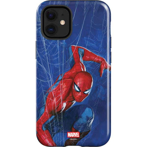 Marvel Spiderman World of Webs iPhone 12 Mini Impact Case