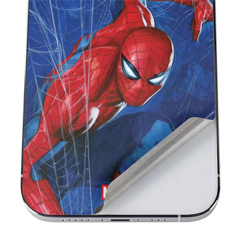Marvel Spiderman World of Webs iPhone 12 Pro Skin