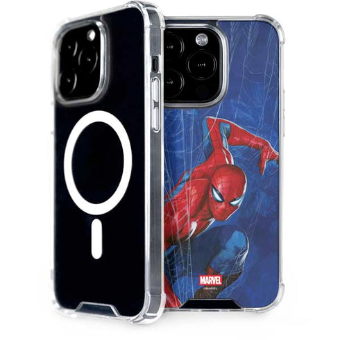 Marvel Spiderman World of Webs iPhone 13 Pro MagSafe Case