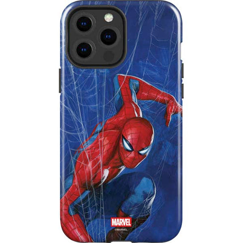 Marvel Spiderman World of Webs iPhone 13 Pro Max Impact Case