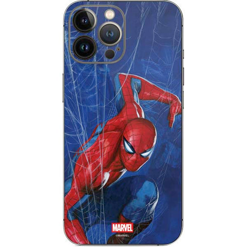 Marvel Spiderman World of Webs iPhone 13 Pro Max Skin