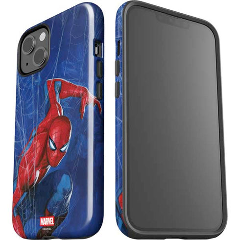 Marvel Spiderman World of Webs iPhone 14 Impact Case