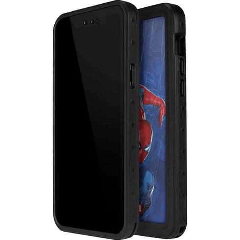 Marvel Spiderman World of Webs iPhone 14 Pro Max Waterproof Case