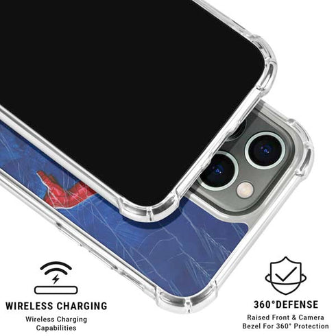 Marvel Spiderman World of Webs iPhone 16 Pro Max Clear Case