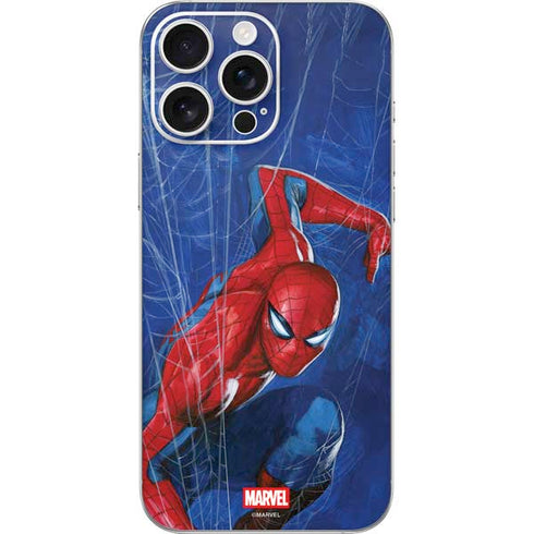 Marvel Spiderman World of Webs iPhone 16 Pro Max Skin